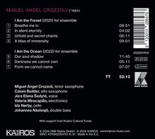 Miguel Angel Crozzoli (geb. 1984): Kammermusik "Sounding Numbers", CD