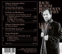 Luis Munoz - Bach-Busoni / Beethoven / Prokofieff, CD