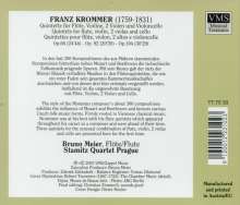 Franz Krommer (1759-1831): Flötenquintette opp.66,92,104, CD