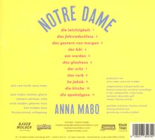 Anna Mabo: Notre Dame, CD