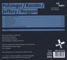 Pulsinger/Kurstin/Jeffery/Heggen - Besides Feldman, CD