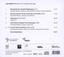 Luke Bedford (geb. 1978): Wonderful Two-Headed Nightingale, CD