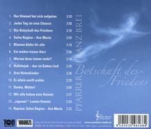 Franz Brei: Botschaft des Friedens, CD