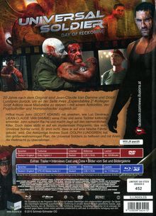 Universal Soldier - Day of Reckoning (3D Blu-ray &amp; DVD im Mediabook), 1 Blu-ray Disc und 1 DVD