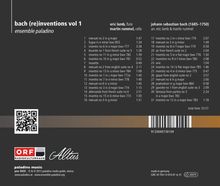 Musik für Flöte &amp; Cello "Bach (re) inventions Vol.1", CD