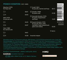 Franco Donatoni (1927-2000): Kammermusik, CD