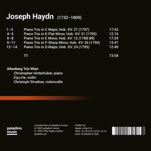 Joseph Haydn (1732-1809): Klaviertrios H.15 Nr.12, 24, 26, 27, 31, CD