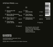 Stefan Prins (geb. 1979): Kammermusik "Augmented", 1 CD und 1 DVD