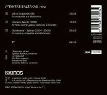 Vykintas Baltakas (geb. 1972): Ouroboros (Liederzyklus für Sopran, Ensemble &amp; Elektronik), CD