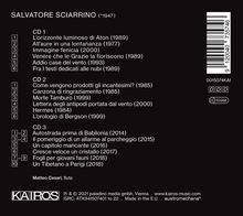 Salvatore Sciarrino (geb. 1947): Werke für Flöte, 3 CDs