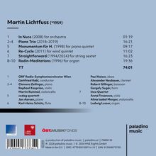 Martin Lichtfuss (geb. 1959): Werke - "Recycling", CD