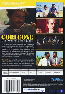 Corleone - Der Aufstieg des Paten, DVD
