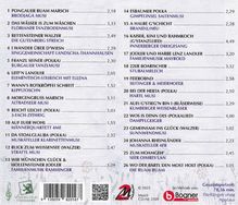 CD-Trackliste mit 26 Musiktiteln und Künstlern. Gesamtspielzeit: 78,56 Minuten. Vertrieb durch Bogner Records. Links unten Logos.