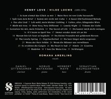 Trackliste von Henry Love/Hilde Loewe und Romana Amerling mit verschiedenen Musikstücken.