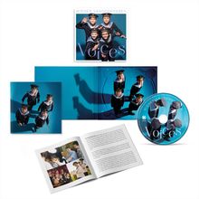 "Wiener Sängerknaben", "Voices". CD und Booklet mit Fotos von Jungen in Uniform auf blauem Hintergrund.