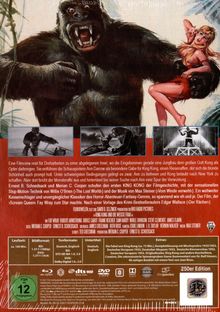 King Kong und die weisse Frau (Blu-ray &amp; DVD im Mediabook), 1 Blu-ray Disc und 1 DVD