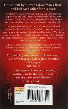 George R. R. Martin: A Song of Ice and Fire 04. A Feast for Crows, Buch