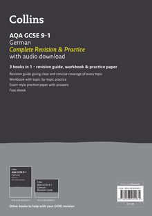 Amy Bates: AQA GCSE 9-1 German All-in-One Complete Revision and Practice, Buch