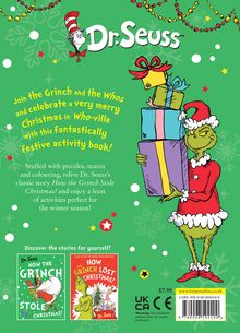 Dr. Seuss: The Grinch's Christmas Activity Book, Buch