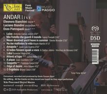 Eleonora Bianchini, Luciano Biondini &amp; Enzo Pietropaoli: Andar Live (Natural Sound Recording), Super Audio CD