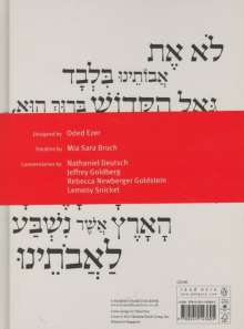 Jonathan Safran Foer: Haggadah, Buch