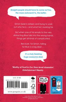 Becky Albertalli: Simon vs. the Homo Sapiens Agenda. Love Simon. Film Tie-In, Buch