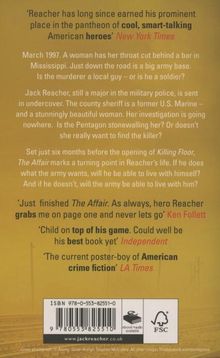 Lee Child: The Affair, Buch