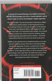 Dmitry Glukhovsky: Metro 2033, Buch