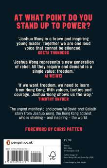 Joshua Wong: Unfree Speech, Buch