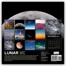 "LUNAR A CALENDAR FOR 2027." Übersicht von Mondbildern. Kalender für September 2027 unten rechts.