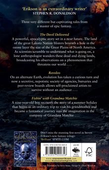 'Erikson is an extraordinary writer' – Stephen R. Donaldson. Drei fesselnde epische Fantasy-Geschichten.