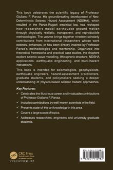 Ein Buch, das Professor Giuliano F. Panza's wissenschaftliches Vermächtnis feiert und sich auf seismische Gefährdungsbeurteilung konzentriert. Es umfasst Beiträge internationaler Forscher und richtet sich an Seismologen, Geophysiker, Ingenieure und Entscheidungsträger.
Logo: CRC Press.