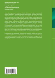 "Methods in Molecular Biology 3055, Fusobacterium nucleatum: Methods and Protocols. Grüner Hintergrund."