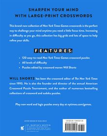 New York Times: New York Times Games Large-Print Crosswords Volume 1, Buch