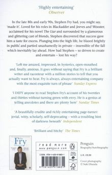 Stephen Fry: More Fool Me, Buch
