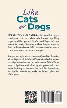 "Like Cats and Dogs" ist der Titel. Die Geschichte handelt von April May, einem Kriminalfall und einer Romanze.