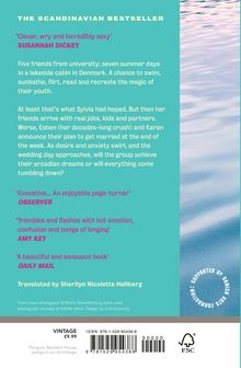 Ein skandinavischer Bestseller mit Kritiken von Susannah Dickey, Observer, Amy Key und Daily Mail. Thema: Sommerfreunde.