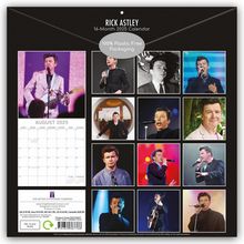 Rick Astley 2025 - 16-Monatskalender, Kalender