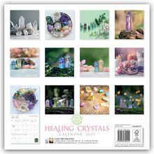 Tree Flame: Healing Crystals - Heilsteine - Heilkristalle 2025, Kalender