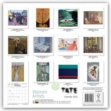 Tate: Women Artists Wall Calendar 2025 (Art Calendar), Kalender