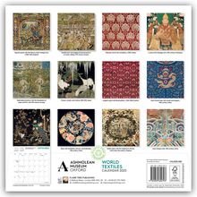 Tree Flame: World Textiles Wall Calendar 2025 (Art Calendar), Kalender