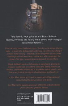 Tony Iommi: Iron Man, Buch