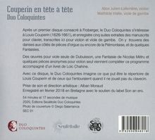 Louis Couperin (1626-1661): Cembalosuiten in c-moll, d-moll, g-moll, a-moll (arrangiert für Violon &amp; Viola da Gamba), CD