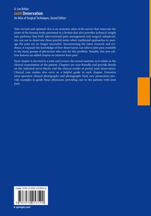 A. Lee Dellon: Joint Denervation, An Atlas of Surgical Techniques, Second Edition. Blaues Cover mit orangen Akzenten.