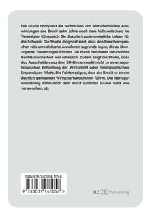 Ein Text beschreibt eine Studie zu den Folgen des Brexit, falsche Annahmen, weniger Wachstum und unerwartete Zuwanderung.