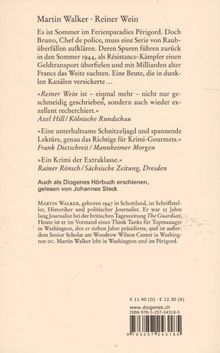 Martin Walker: Reiner Wein, Buch