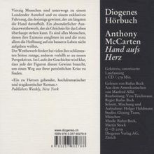 Anthony McCarten: Hand aufs Herz, 5 CDs