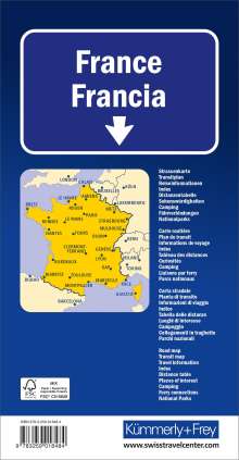 Frankreich, Strassenkarte 1:1Mio., Karten