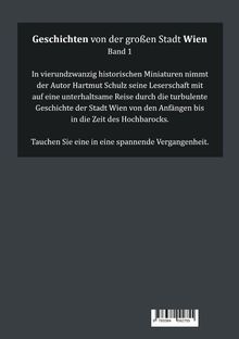 Hartmut Schulz: Geschichten von der großen Stadt Wien - Band 1, Buch