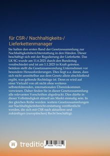 Martin Wachovius: Nachhaltigkeitsreporting Teil 1 (Lieferkette), Buch